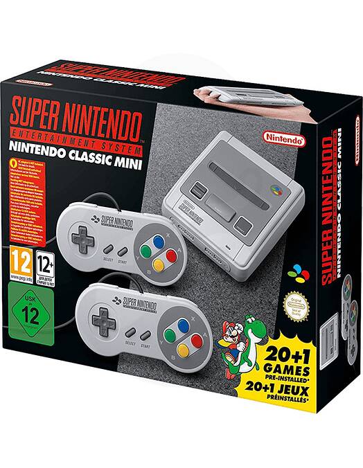Obnovljen Nintendo Classic Mini SNES + 2x kontroler + 2 leti garancije