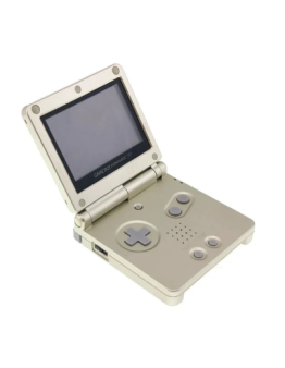 Obnovljen Nintendo Game Boy Advance SP IPS V4, novo zlato ohišje + 2 leti garancije
