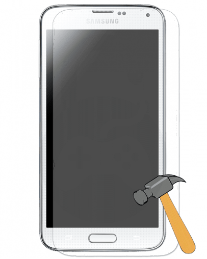 Samsung Galaxy S5 (I9600) zaščitno steklo za ekran
