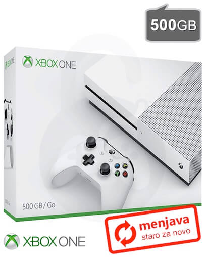 Menjava (staro za novo) Xbox One Phat za Xbox One S (slim) 500GB