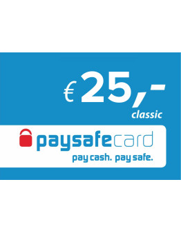 Paysafecard darilna kartica za 25 EUR