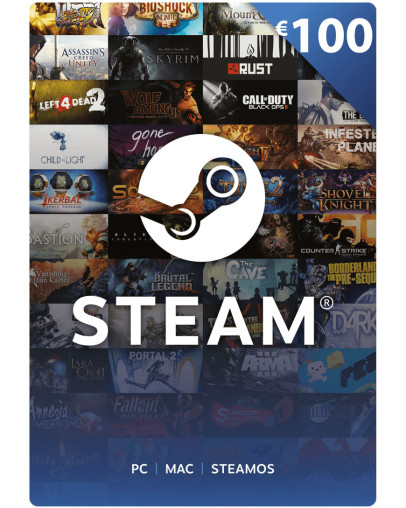 Steam predplačniška koda za 300 EUR