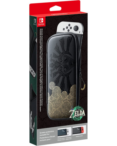Nintendo Switch OLED torbica Zelda TOTK Limited Edition in zaščita za zaslon