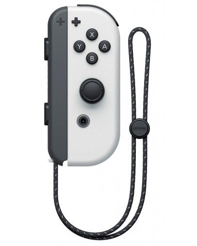 Obnovljen Nintendo Switch desni Joy-Con kontroler bele barve + 2 leti garancije