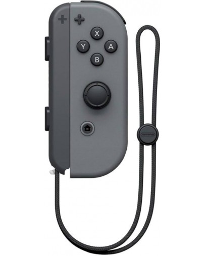 Obnovljen Nintendo Switch desni Joy-Con sivo-črne barve + 2 leti garancije