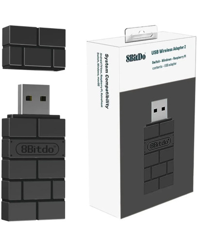 8Bitdo brezžični Bluetooth adapter v2 (SWITCH | PC)