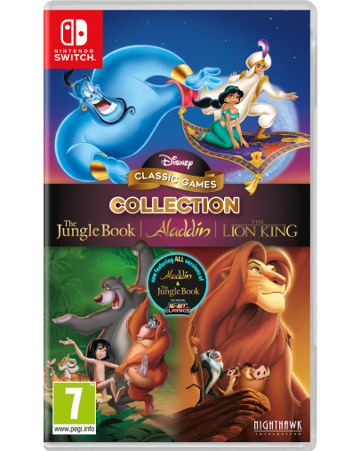 Disney Classic Games The Jungle Book, Aladdin & The Lion King (SWITCH)