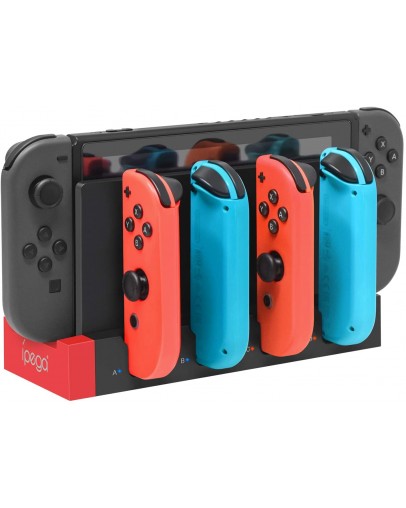 Ipega polnilna postaja za štiri Nintendo Switch Joy-Con-e