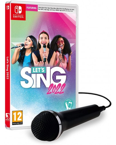 Lets Sing 2022 z mikrofonom (SWITCH)