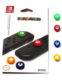 4 v 1 silikonske prevleke za analogne gumbe Super Mario (SWITCH|SWITCH LITE)
