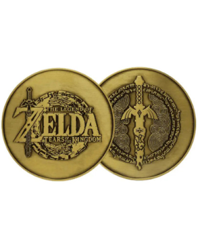 The Legend of Zelda Tears of the Kingdom zbirateljski kovanec The Legend of Zelda Tears of the Kingdom zbirateljski kovanec