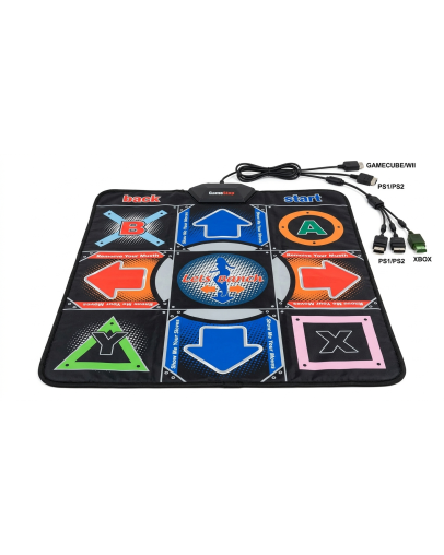 Obnovljen GameStop Universal Dance Mat Pad Dance Dance Revolution BB-032 (GameCube Wii PS1 PS2 Xbox) + 2 leti garancije