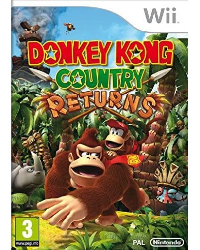 Donkey Kong Country Returns (Wii) - rabljeno