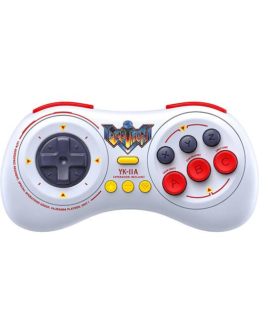 8BitDo M30 Earthion Bluetooth brezžični igralni plošček bele barve za PC & Switch & Switch 2 & mobilne telefone