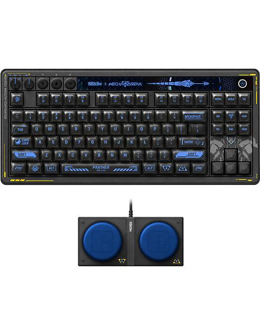 8BitDo mehanska tipkovnica Mecha Break Edition črne barve