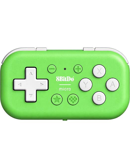 8BitDo Micro Bluetooth brezžični igralni plošček zelene barve