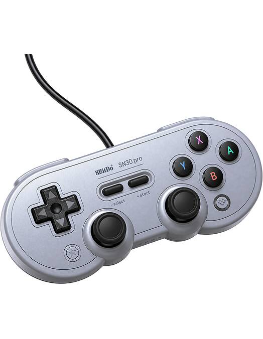 8BitDo SN30 Pro USB žični igralni plošček siva izdaja