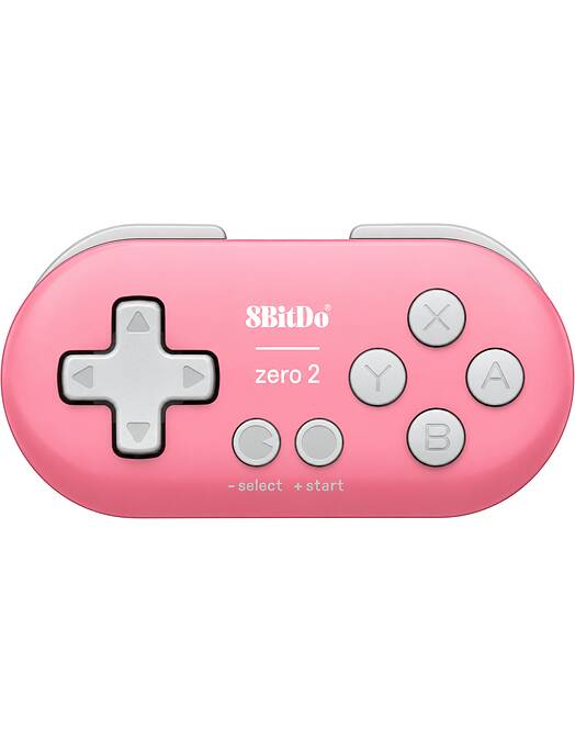 8BitDo Zero 2 mini Bluetooth igralni plošček roza barve