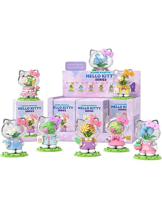 Azuma Makoto x Sanrio Hello Kitty Series zbirateljska figura presenečenja Mighty Jaxx