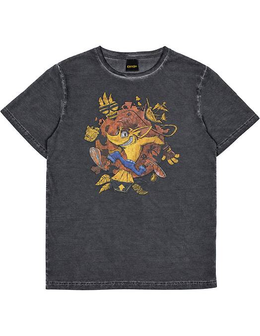Crash Bandicoot 4 majica Oil Wash velikost XS Numskull