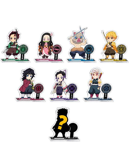 Demon Slayer Kimetsu no Yaiba Mini akrilna figura presenečenja