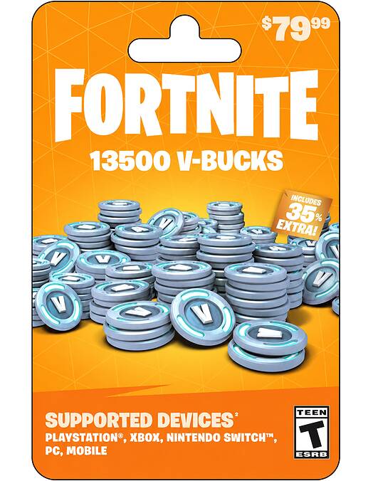 Fortnite 12500 V-Bucks za Nintendo Switch (brez kartončka)