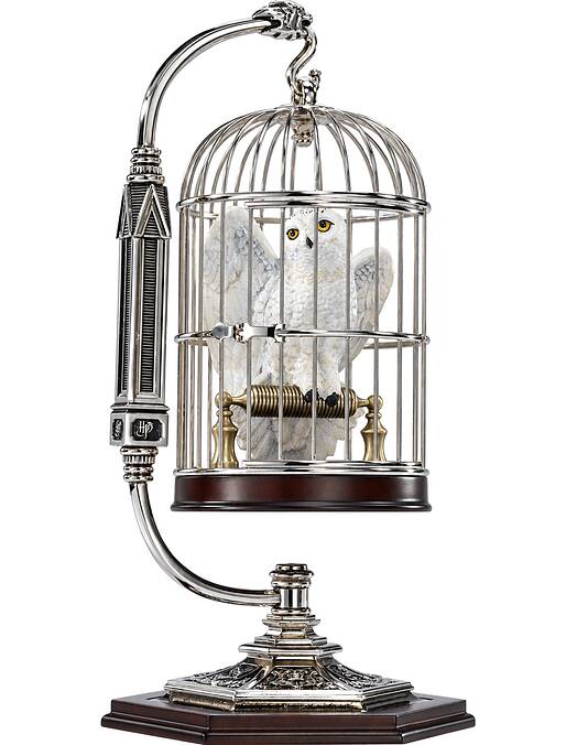 Harry Potter Hedwig in Cage plišasta figurica v kletki Noble Collection