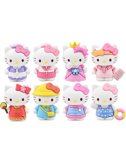 Hello Kitty zbirateljska figura presenečenja Dress Up Diary kolekcija Yume