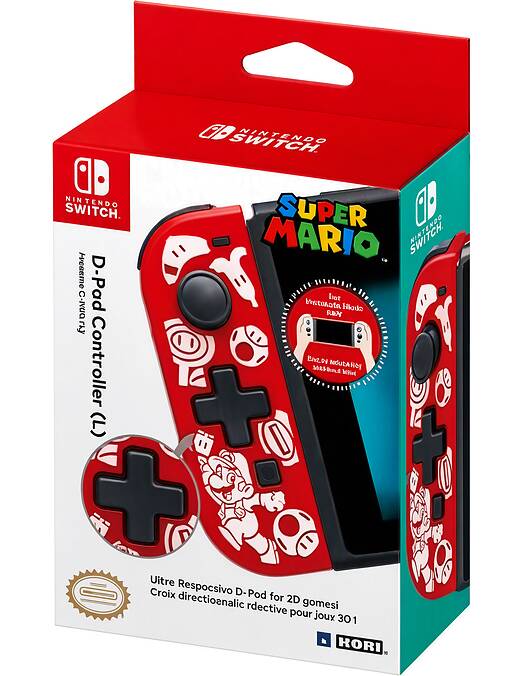 Hori D-Pad levi kontroler z motivom Super Mario za Nintendo Switch