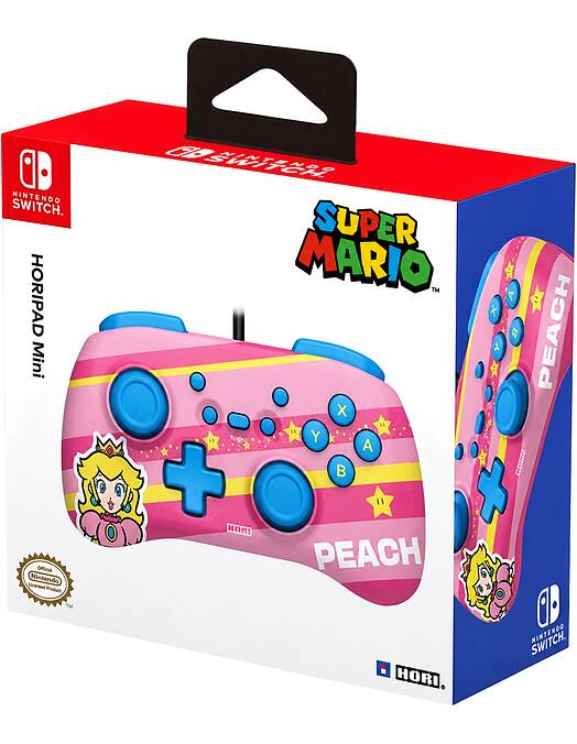 Hori Horipad Mini Peach žični kontroler za Nintendo Switch