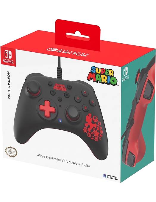 Hori Horipad Turbo Mario žični kontroler za Nintendo Switch