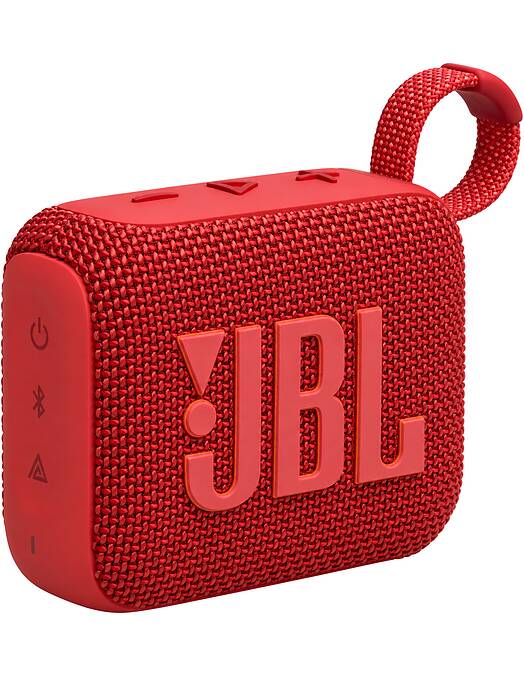 JBL Go 4 brezžični zvočnik v rdeči barvi