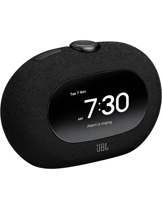 JBL Horizon 3 radio budilka in zvočnik črne barve