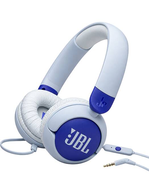JBL JR 320 modre žične slušalke