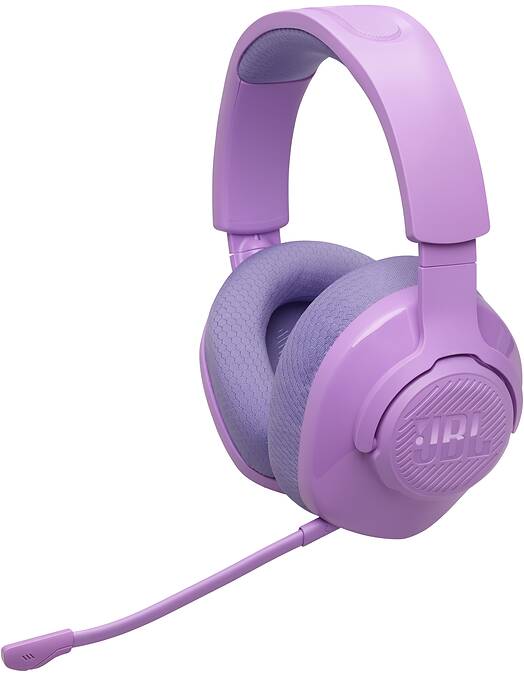 JBL Quantum 360 brezžične gaming slušalke vijolične barve