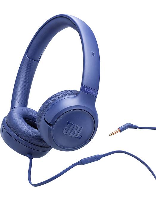 JBL Tune 530 žične slušalke modre barve
