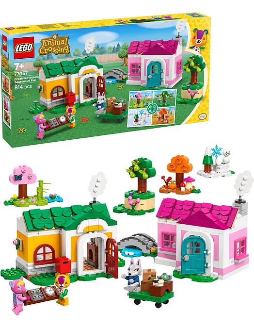 LEGO Animal Crossing Creative Houses Seasons of Fun številka 77057