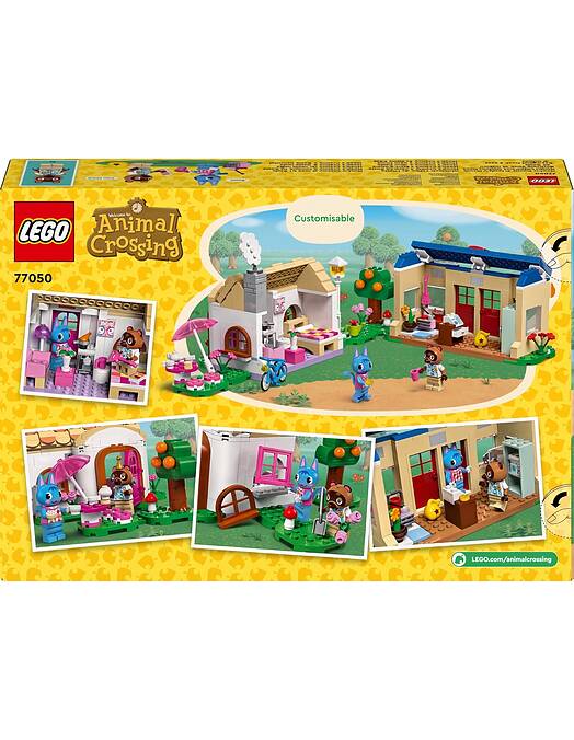 LEGO Animal Crossing Nookova trgovina in Rosiejina hiša številka 77050