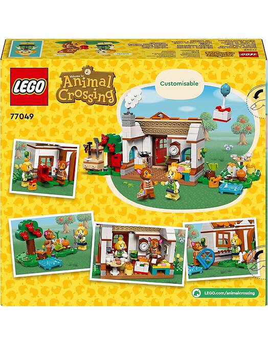 LEGO Animal Crossing Obisk Isabelline hiše številka 77049