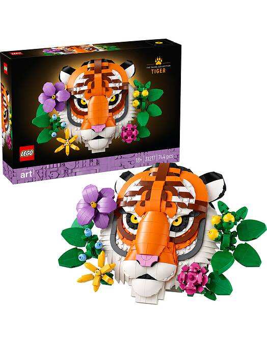 LEGO Art The Fauna Collection Tiger številka 31217