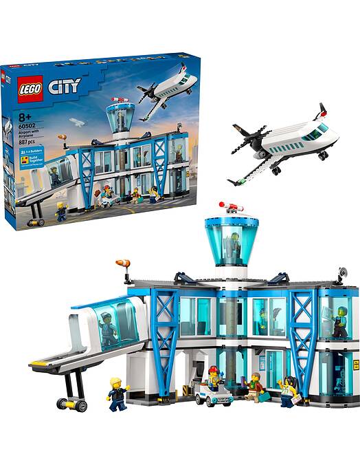 LEGO City Airport with Airplane številka 60502