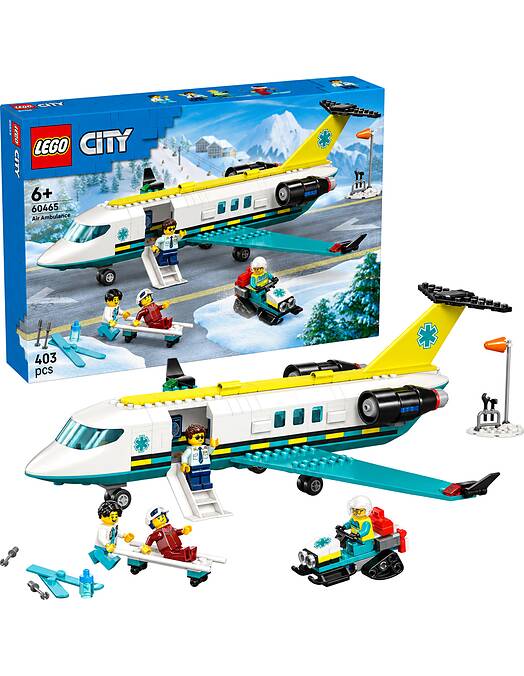 LEGO City Emergency Air Ambulance Airplane številka 60465