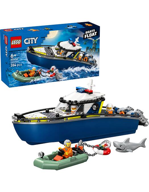 LEGO City Police Boat Chase številka 60456
