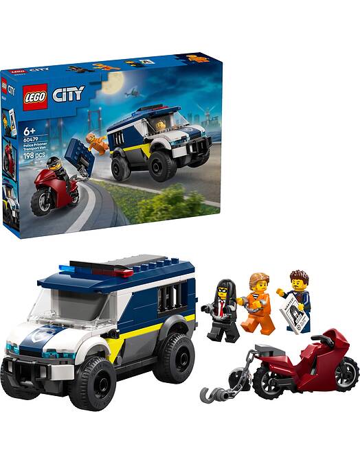 LEGO City Police Prisoner Transport Van številka 60479