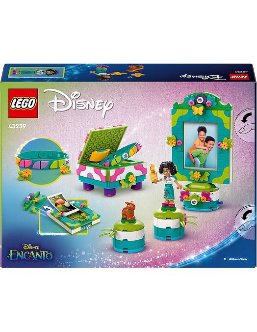 LEGO Disney Encanto Mirabelin fotookvir in škatlica za nakit številka 43239
