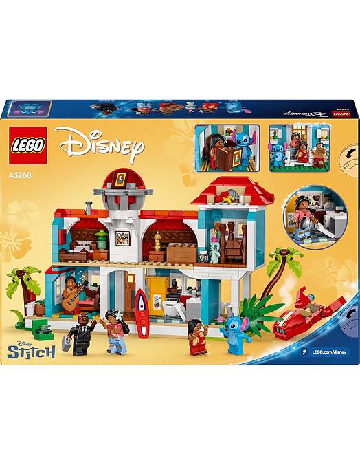 LEGO Disney Lilo and Stitch Hiša na plaži številka 43268