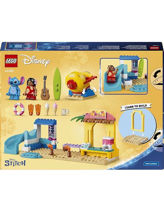 LEGO Disney Zabava na plaži z Lilo in Stitchem številka 43280