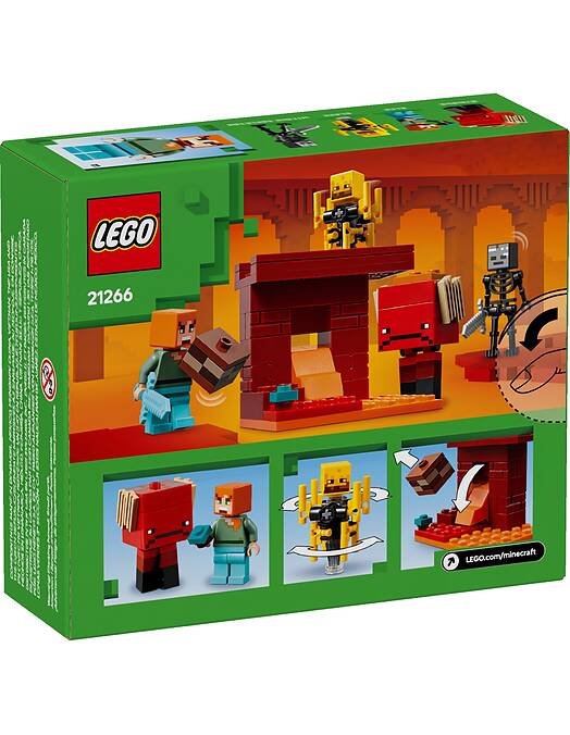 LEGO Minecraft Bitka v Nether lavi številka 21266