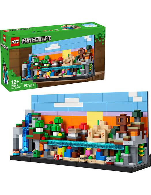 LEGO Minecraft Mini Biomes številka 21589