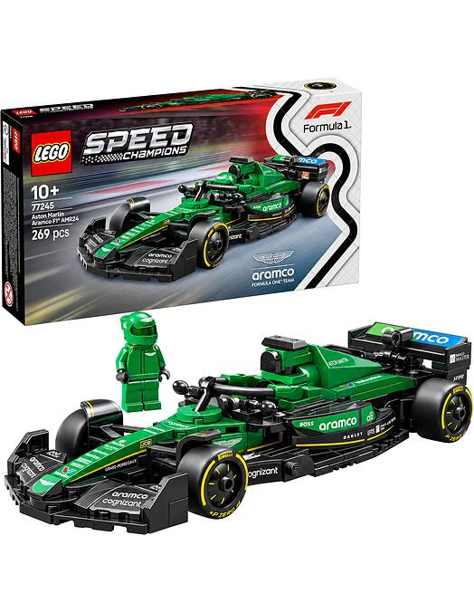 LEGO Speed Champions Aston Martin Aramco F1 AMR24 Race Car številka 77245